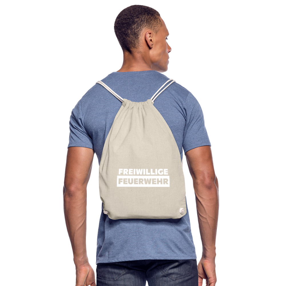 Freiwillige Feuerwehr - Stoffbeutel aus 100% Bio-Baumwolle - Natur