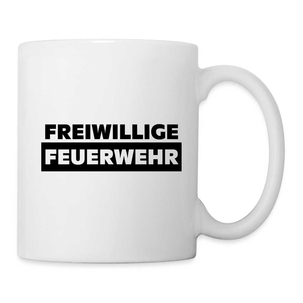 Freiwillige Feuerwehr - Tasse 325 ml - weiß