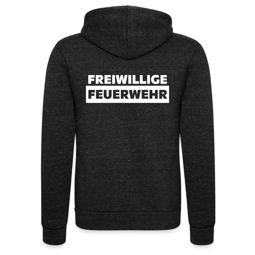 Freiwillige Feuerwehr - Unisex Tri-Blend Kapuzenjacke - Anthrazit